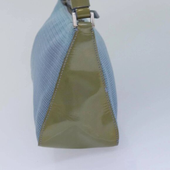 PRADA Sports Accessory Pouch Mesh Light Blue Auth - Picture 5 of 16